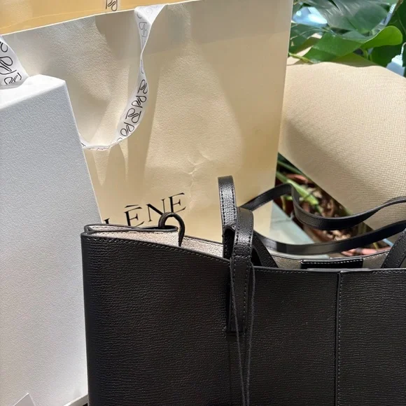 Polène Black Leather Tote – Brand New with Dust Bag & Tags - Picture 7 of 7